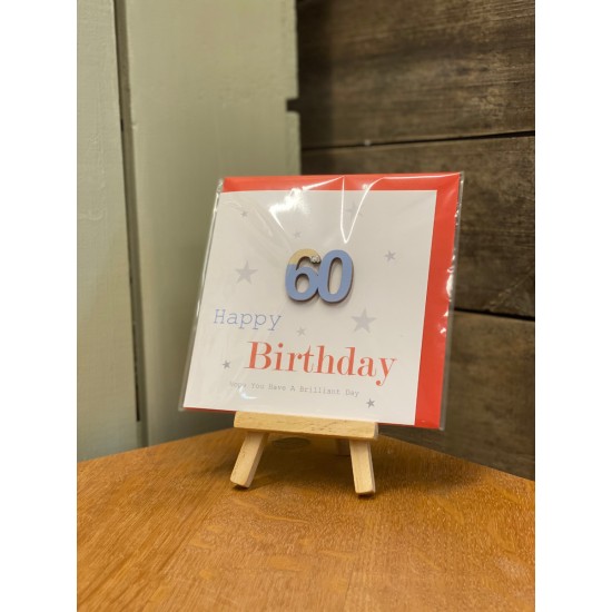 60th Birthday Greeting Card