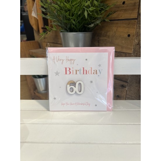 60th Birthday Card 