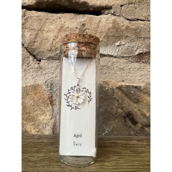 April Birthflower Necklace 