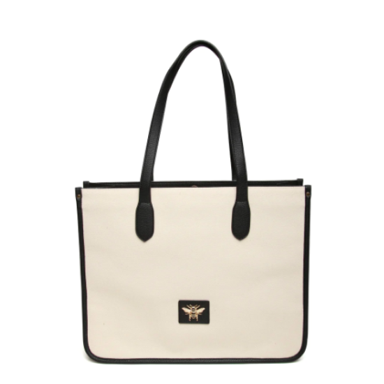 Black Alice Wheeler Kingston Canvas Tote bag