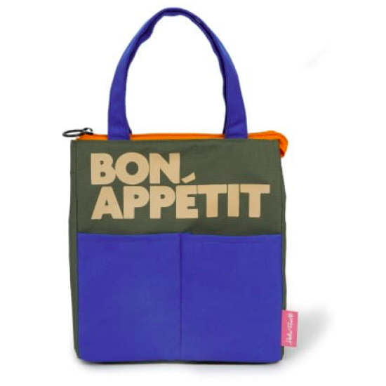 Bon Appetit Lunch Bag - Blue 