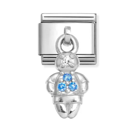 Boy with Blue Stones Link 