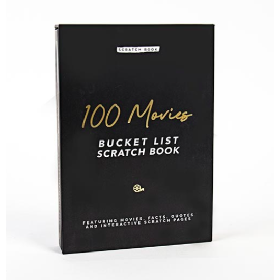 Bucket List Scratch Book - Movies