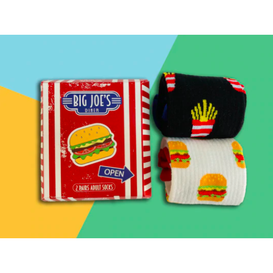 Burger Socks - 2 Pairs