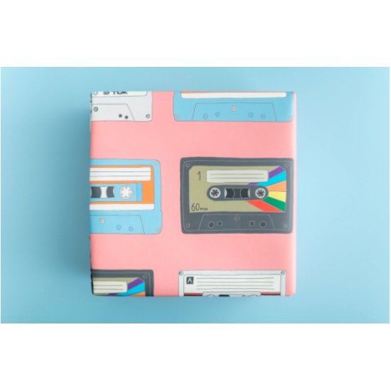 Cassette Tapes Gift Warp