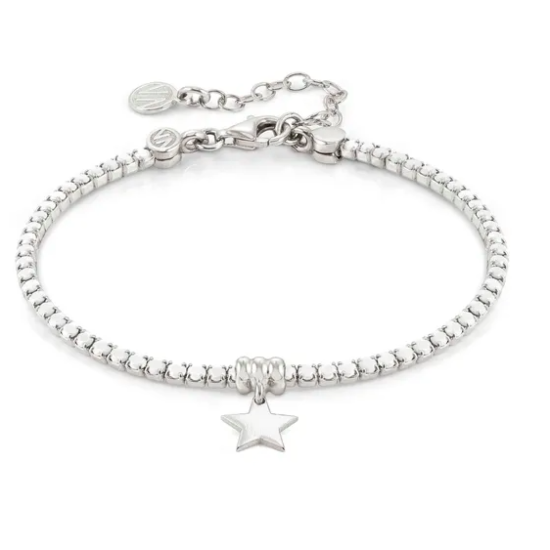 Chic & Charm Star Bracelet White 