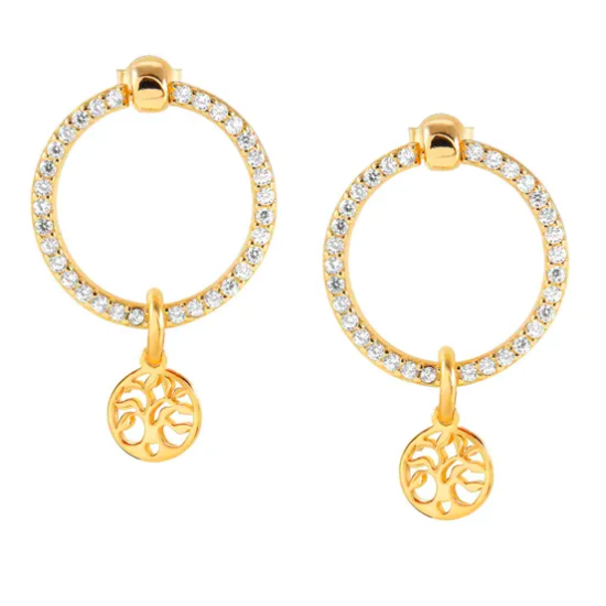 Chic & Charm Tree of Life Earring 