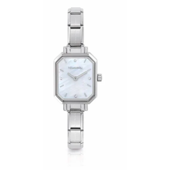  Composable Watch with Mother of Pearl Dial 