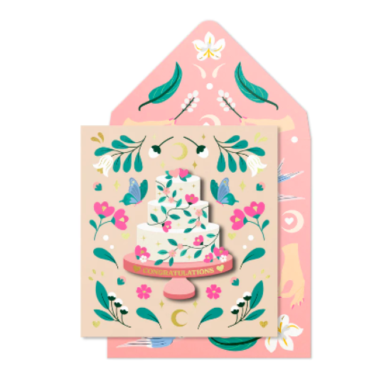 Congratulations Cake Card