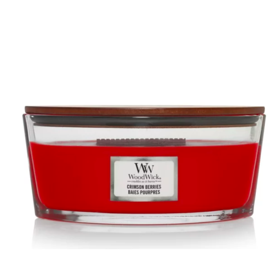 Crimson Berries Elipse Candle 