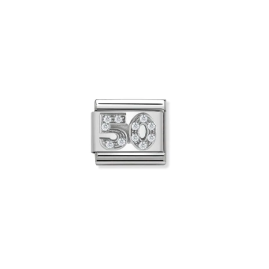 Cubic Zirconia 50 Link