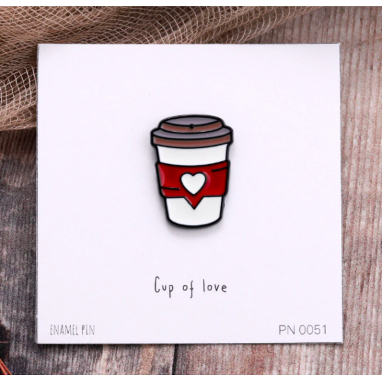 Cup of Love Pin