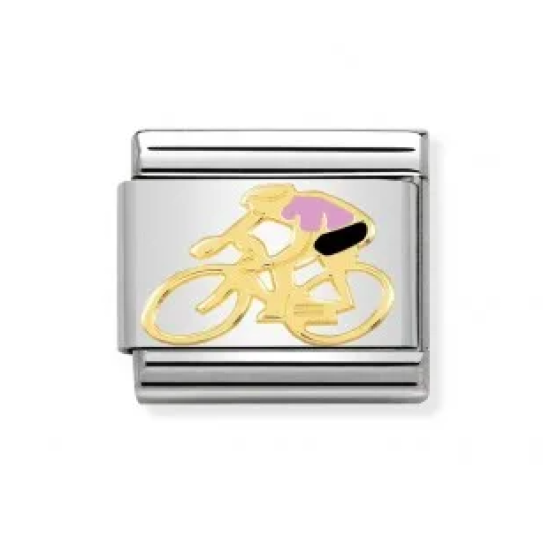 Cyclist Pink Link 
