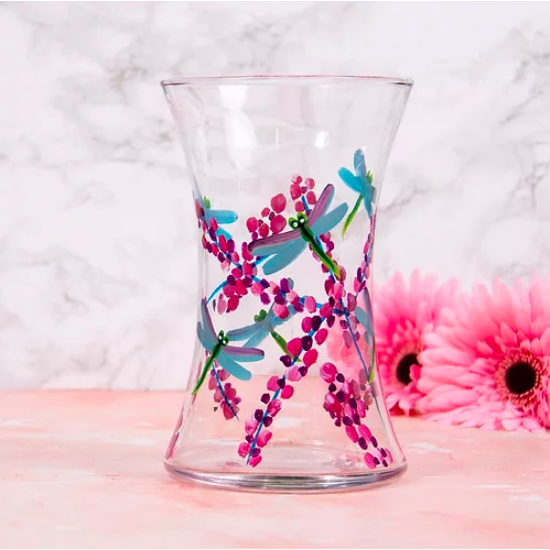 Dragonfly Vase