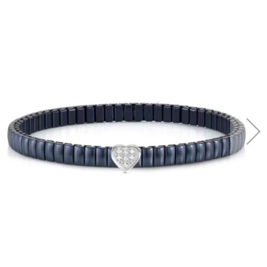 Extension Blue Heart Bracelet