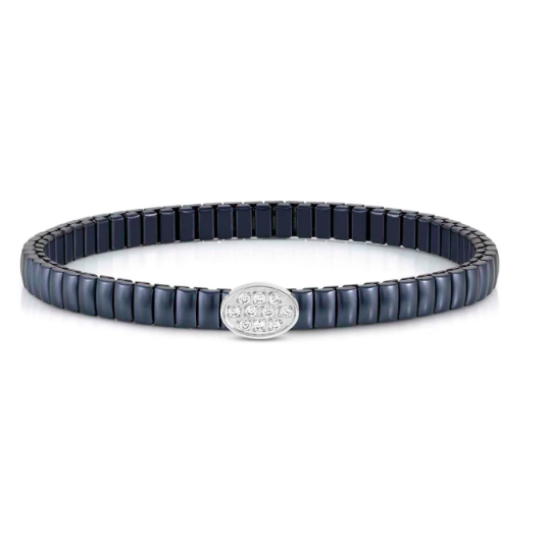 Extension Blue Oval Bracelet