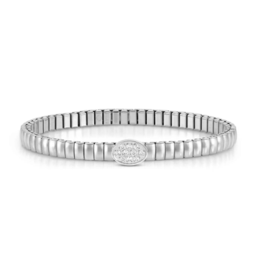Extension Cubic Zirconia Oval Bracelet