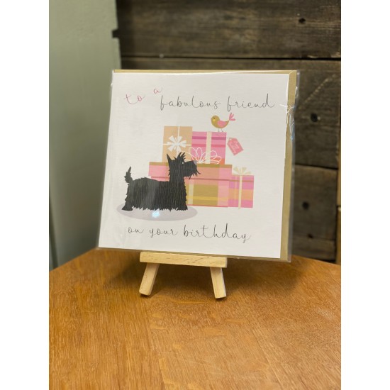 Fabulous Friend Birthday Greeting Card