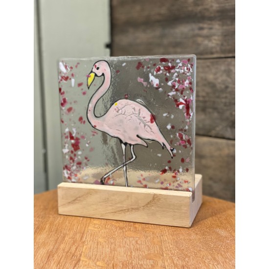 Flamingo Tea-Light Holder