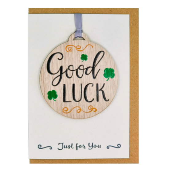Good Luck Card with Gift 