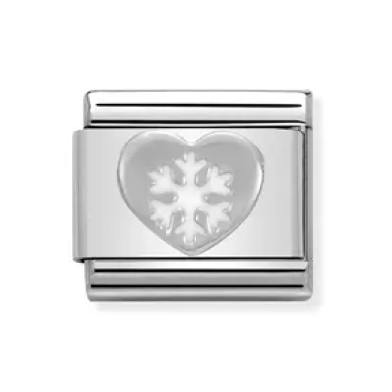 Heart with Snowflake Link
