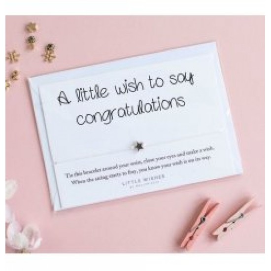 Little Wishes - Congratulations Wish Bracelet