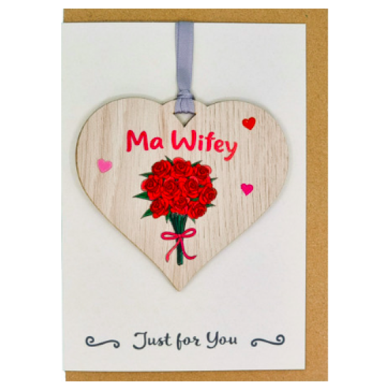 Ma Wifey Card with Gift 