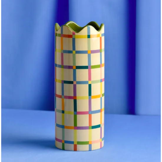 Multi Coloured Vase