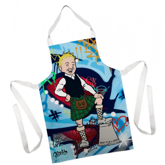 Oor Wullie Proud to be a Scot Apron