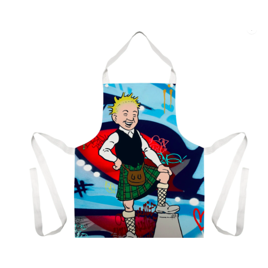 Oor Wullie Proud to be a Scot Kids Apron
