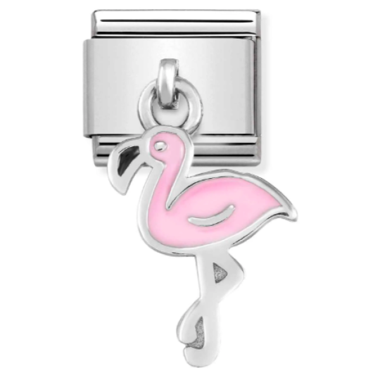 Pink Flamingo Pendant Link