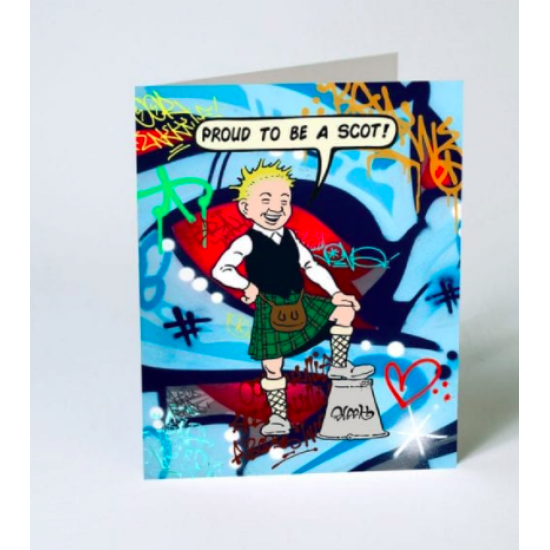 Proud to be a Scot Greeting Card