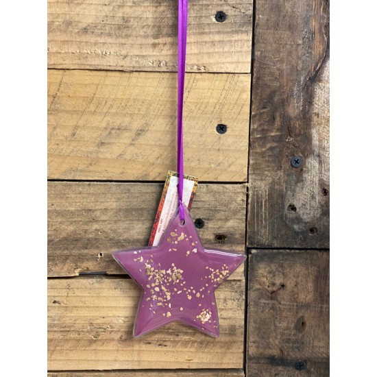 Purple Hanging Star