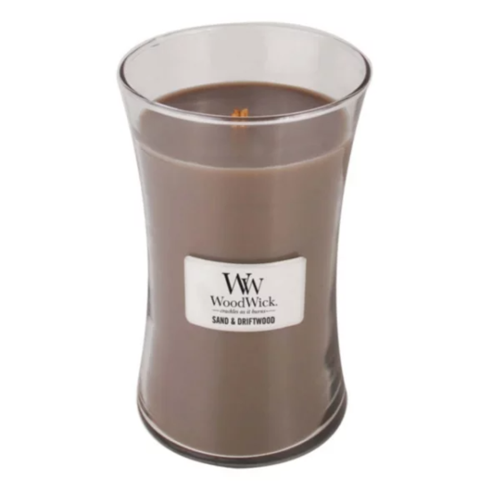 Sand & Diftwood Large Hourglass Candle