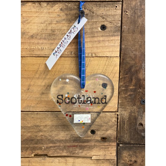 Scotland Hanging Heart