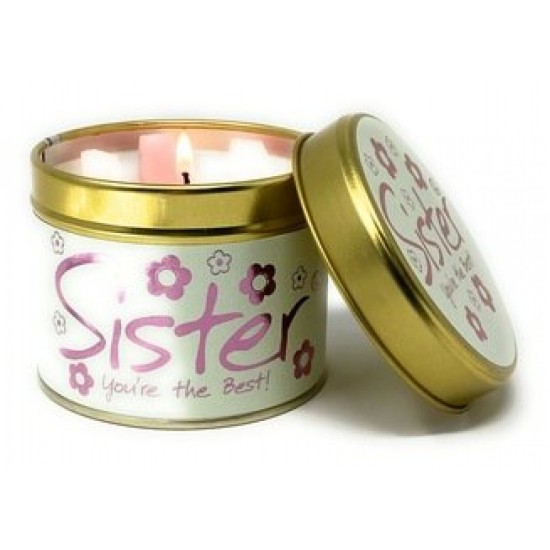 Sister Scented Candle Tin