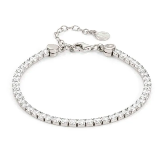 Silver Tennis Bracelet 