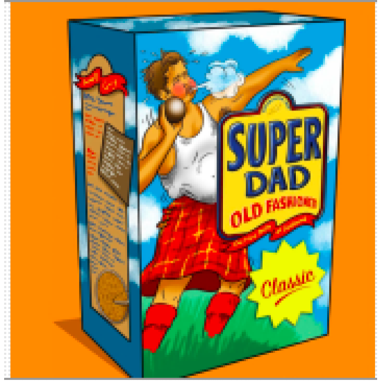 Super Dad Card 