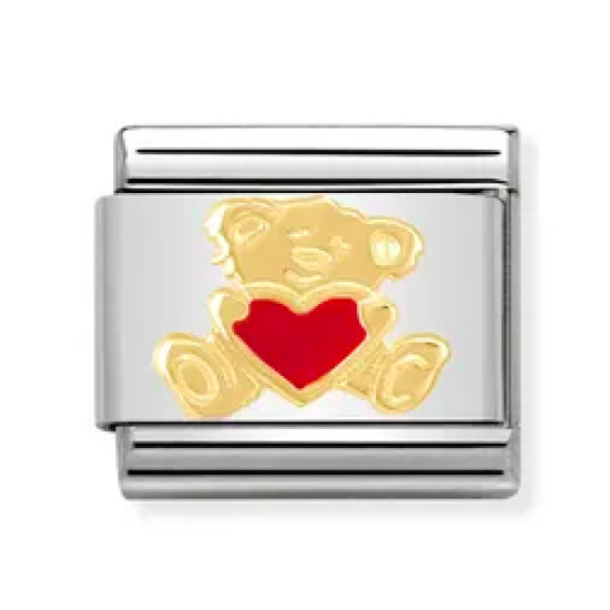 Teddy Bear With Heart Link 