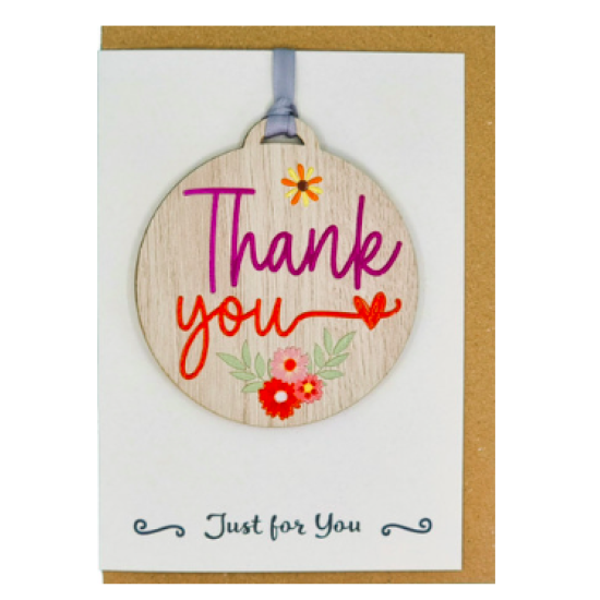 Thank You Card with Gift 