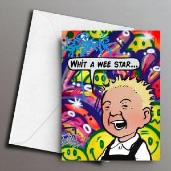 Wee Star Greeting Card