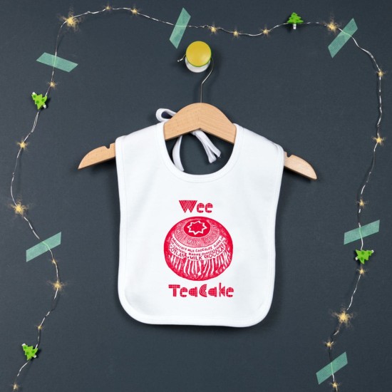 Wee Teacake’- Organic Baby Bib