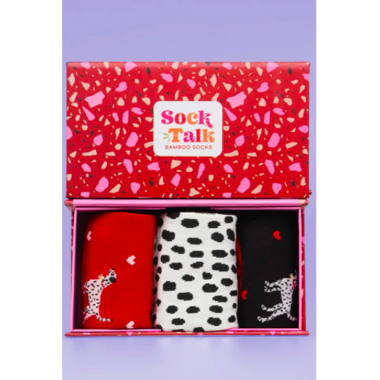 Women's Dalmatian Socks Gift Box