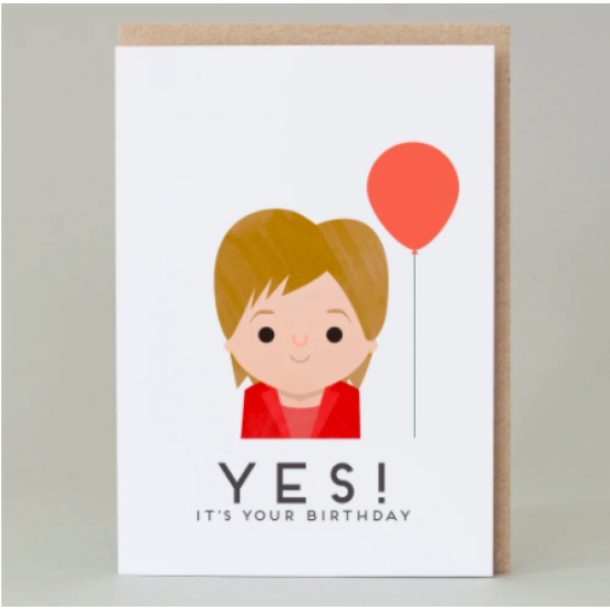 Yes! It's Your Birthday Card