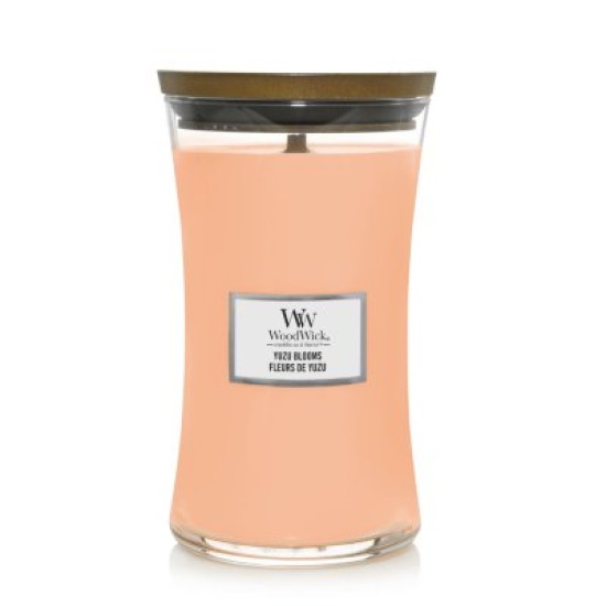 Yuzu Blooms Large Hourglass Candle