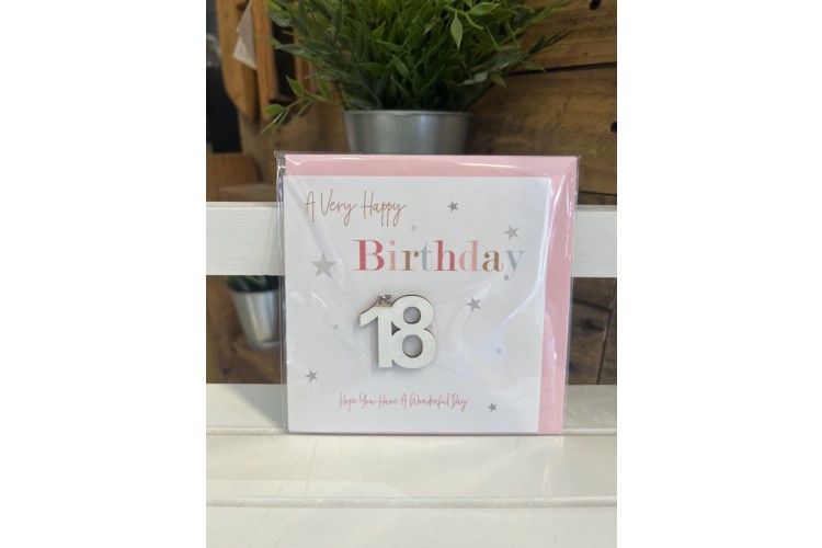 18th Birthday Card 