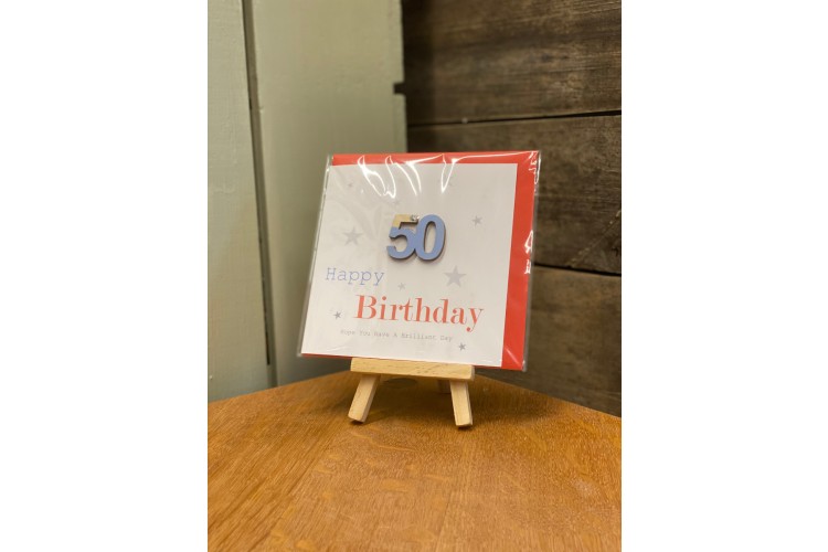 50th Birthday Card