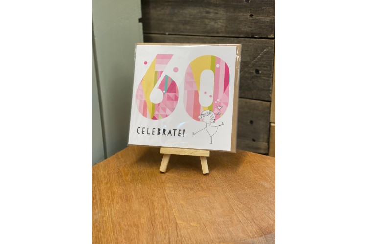 60th Birthday Greeting Card
