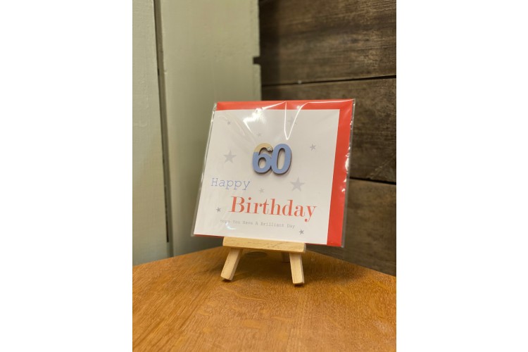 60th Birthday Greeting Card