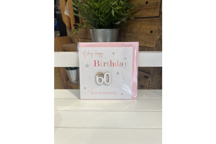 60th Birthday Card 